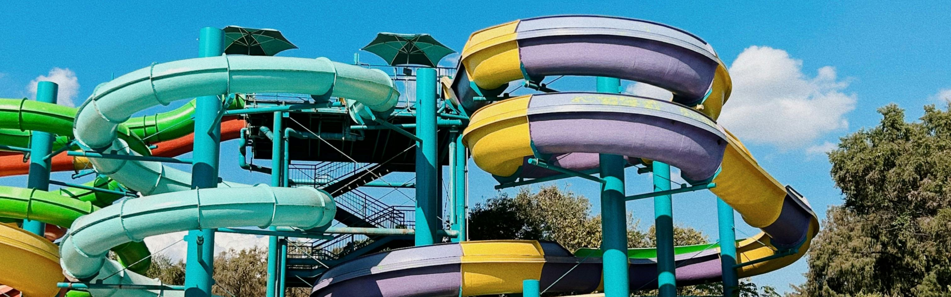 waterslides