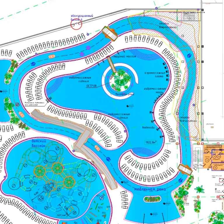 Строительство и проектирование аквапарков и развлекательных водных комплексов.